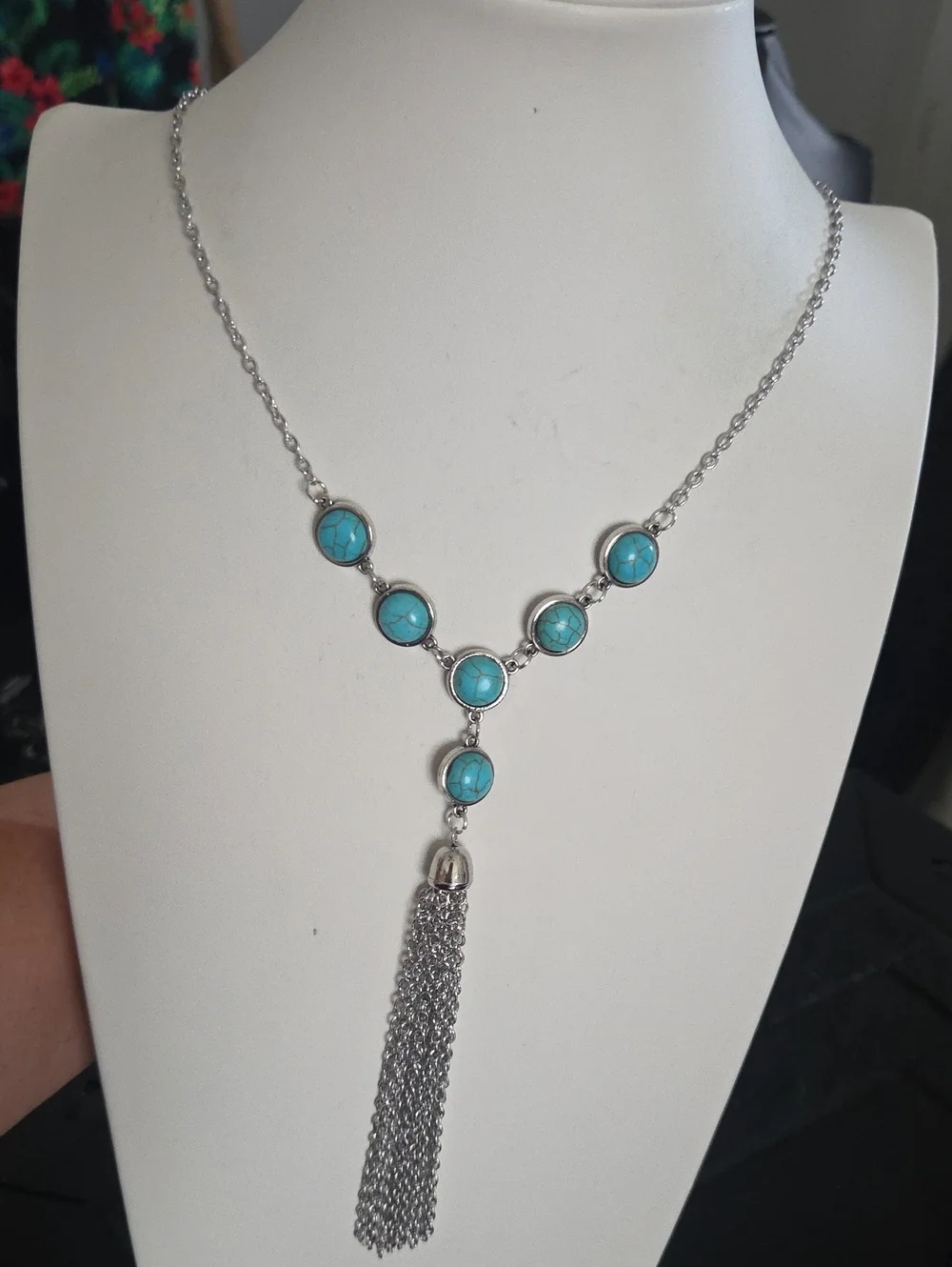 Paparazzi Rural Heiress Blue Necklace NWT